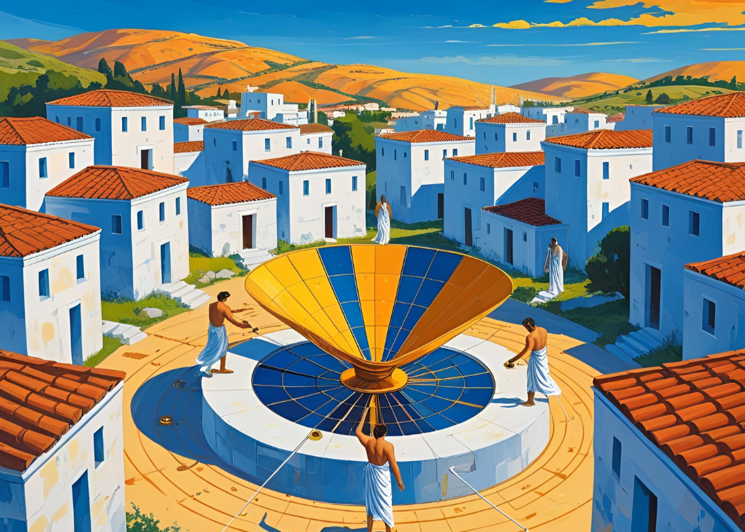 grece antique solaire